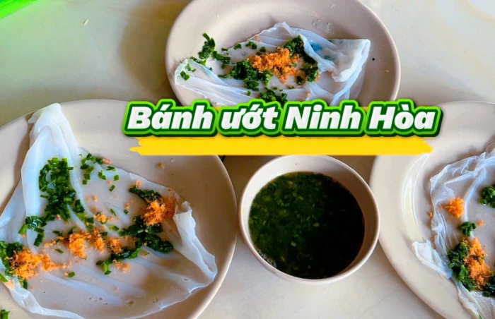 Bánh ướt Ninh Hòa - Mộc mạc vị quê nhà