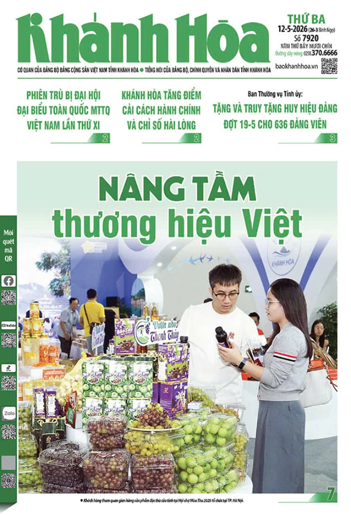 Đọc báo in số 7920 ngày 12/5/2026
