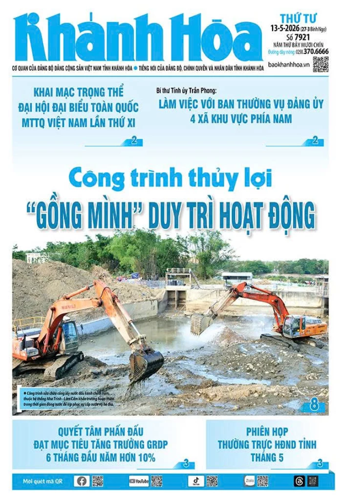 Đọc báo in số 7921 ngày 13/5/2026