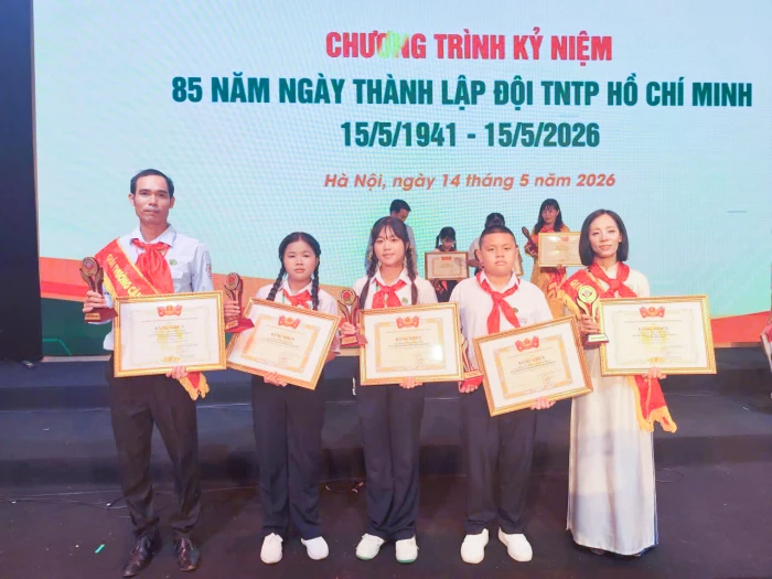 Khánh Hòa có 5 cá nhân nhận giải thưởng Kim Đồng và Cánh én hồng