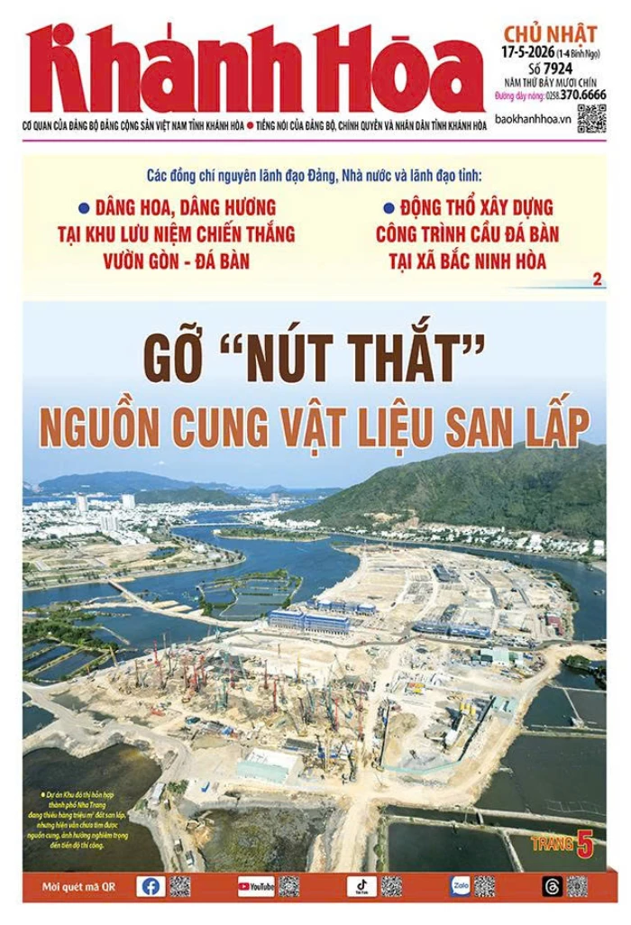 Đọc báo in số 7924 ngày 17/5/2026
