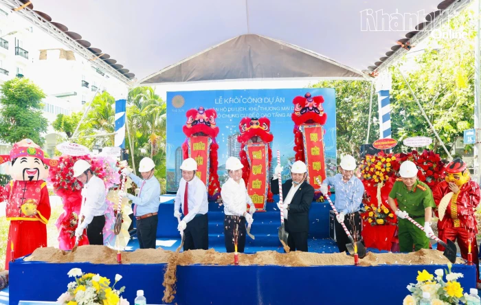 Khởi công Dự án Tổ hợp căn hộ du lịch, khu thương mại dịch vụ và căn hộ chung cư cao tầng An Viên