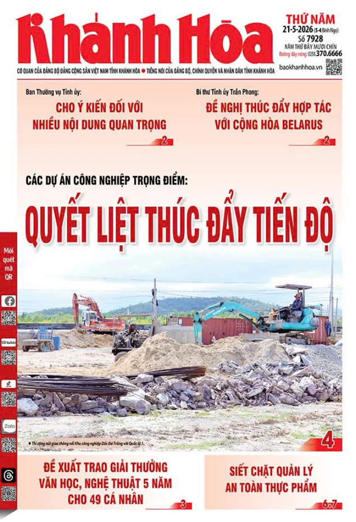 Đọc báo in số 7928 ngày 21/5/2026