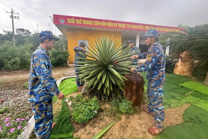 Tuổi trẻ Trung tâm Bảo đảm Kỹ thuật 719 hưởng ứng Ngày Môi trường thế giới