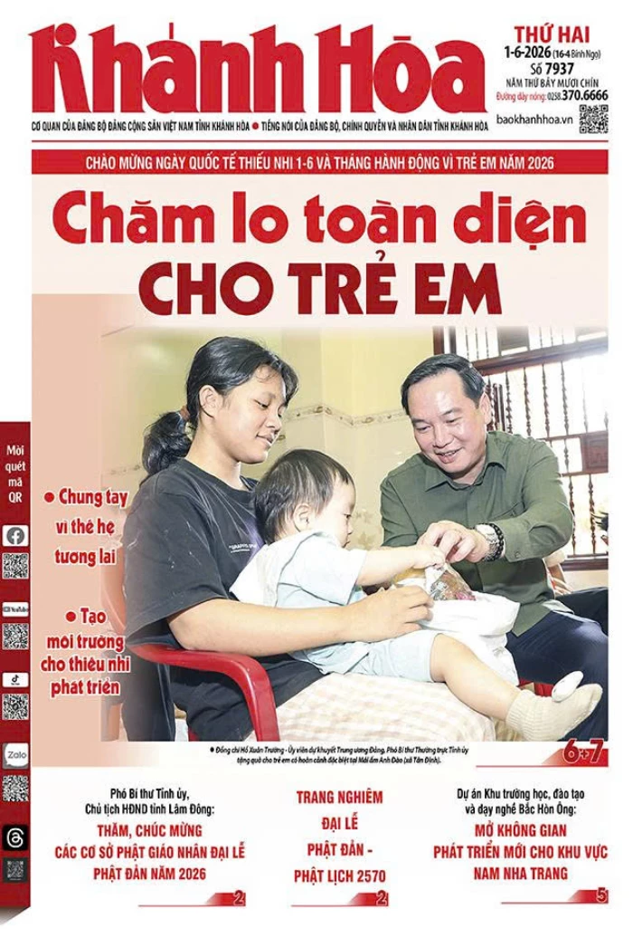Đọc báo in số 7937 ngày 1/6/2026