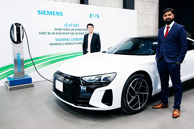 Người dùng ô tô điện tại Việt Nam sẽ có thêm lựa chọn giải pháp sạc từ Siemens
