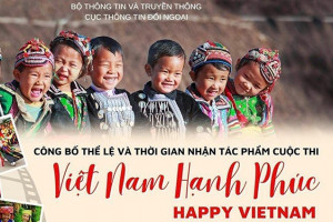 Phát động cuộc thi ảnh, video "Việt Nam hạnh phúc - Happy Vietnam"