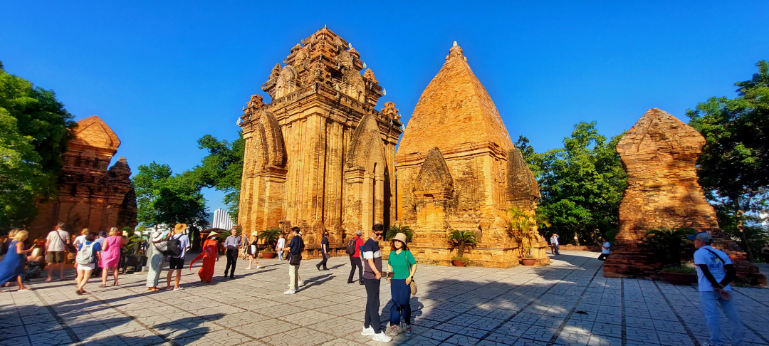 Visitors can learn about Ponagar Temple using QR code

