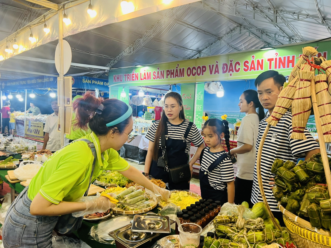 A food stall

