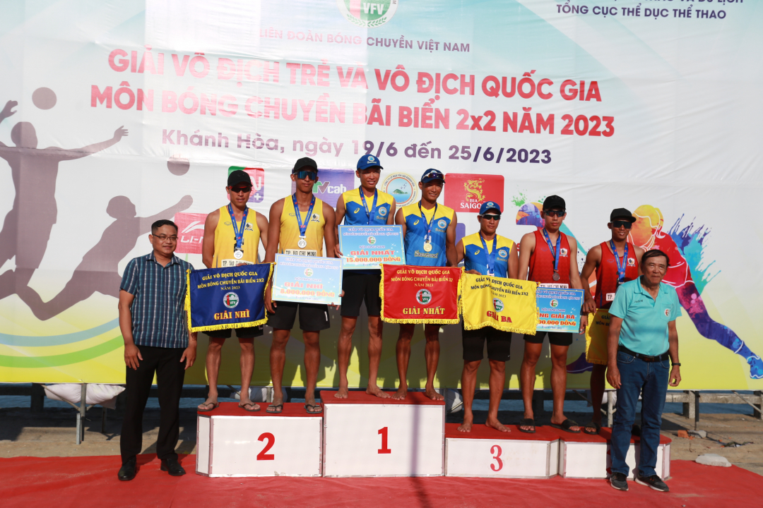 Sanvinest Khanh Hoa athletes win prizes for the best players

