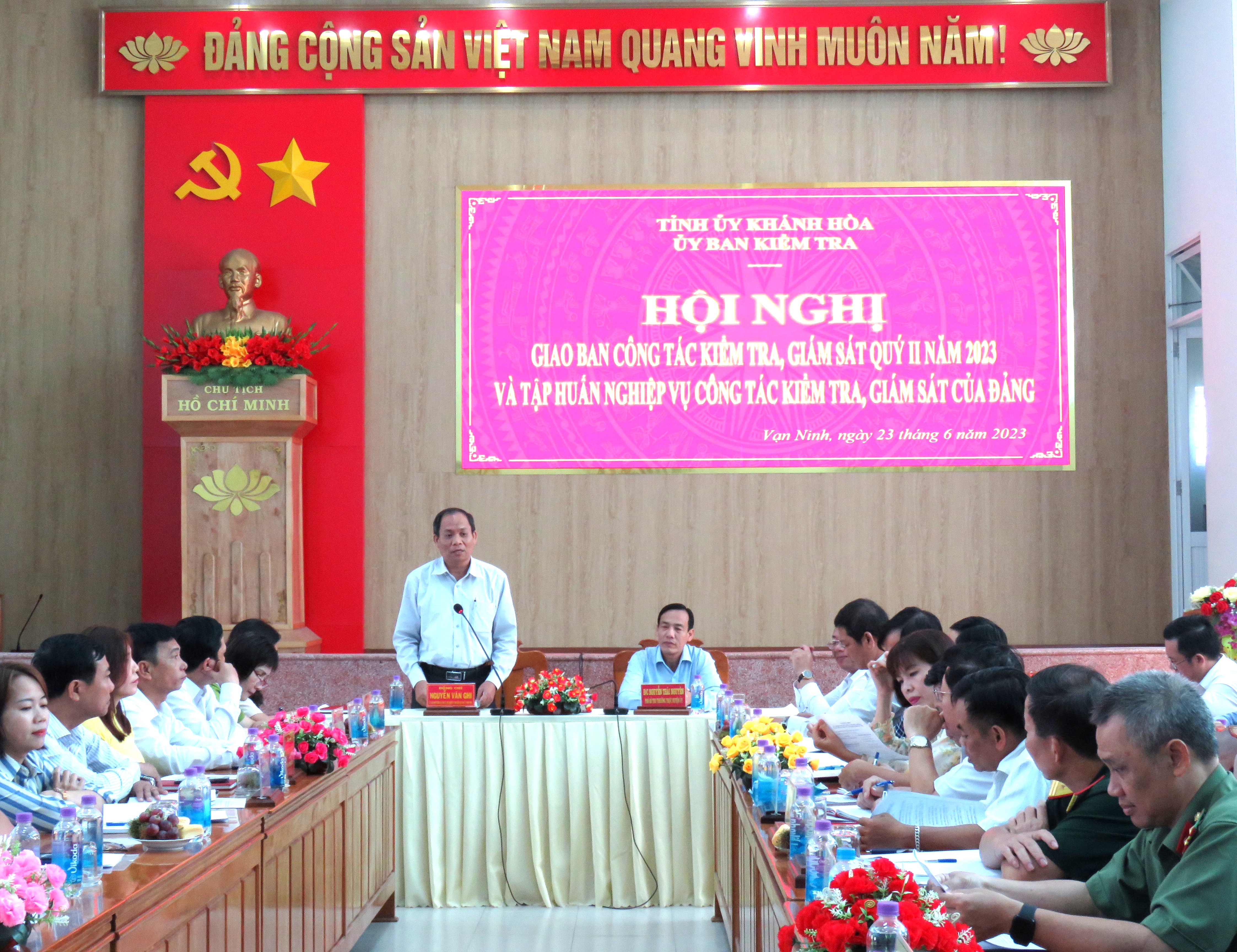 Ủy ban Kiểm tra Tỉnh ủy: Giao ban công tác kiểm tra, giám sát quý II