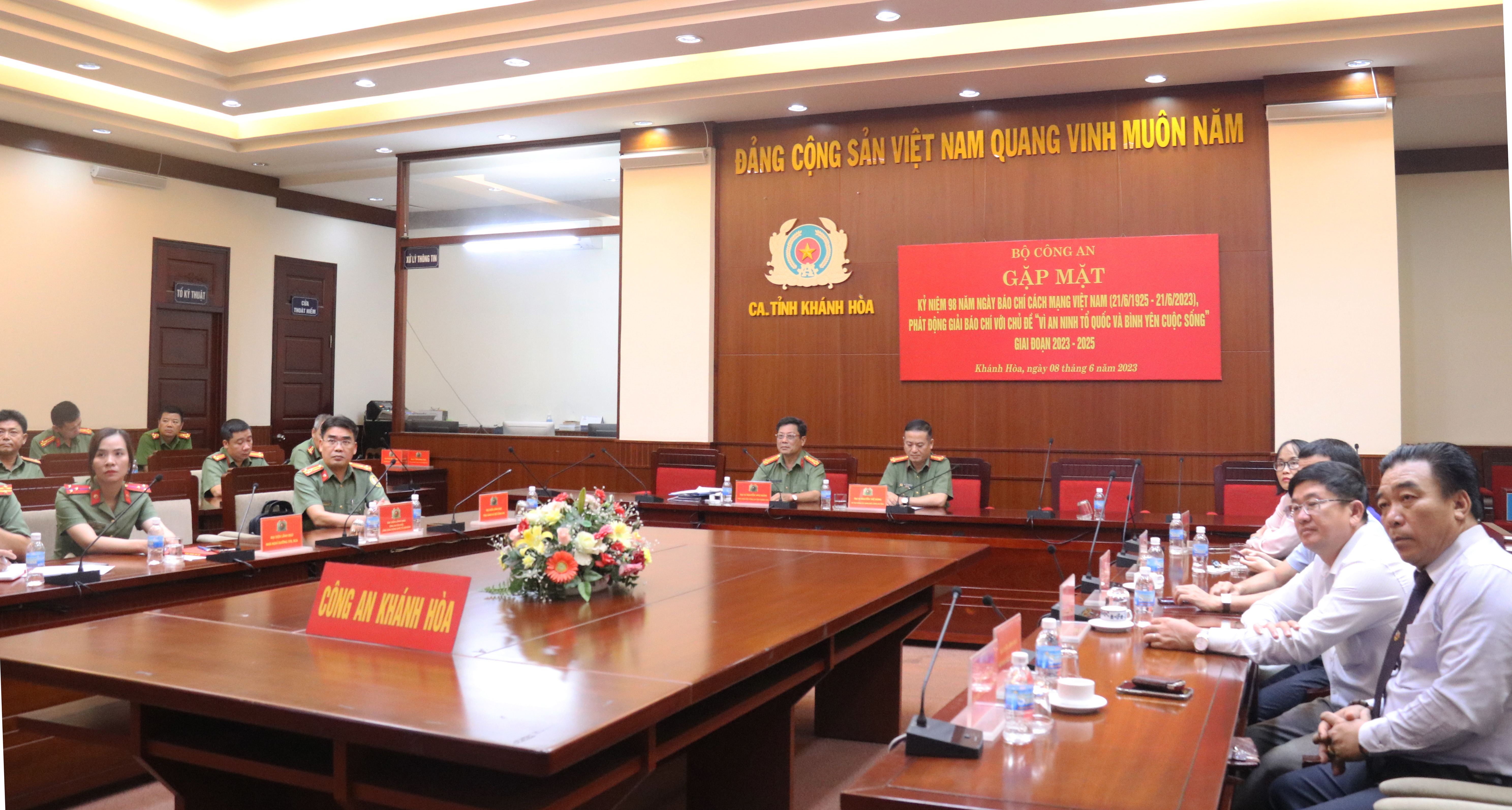 Bộ Công an: Gặp mặt kỷ niệm 98 năm Ngày Báo chí cách mạng Việt Nam