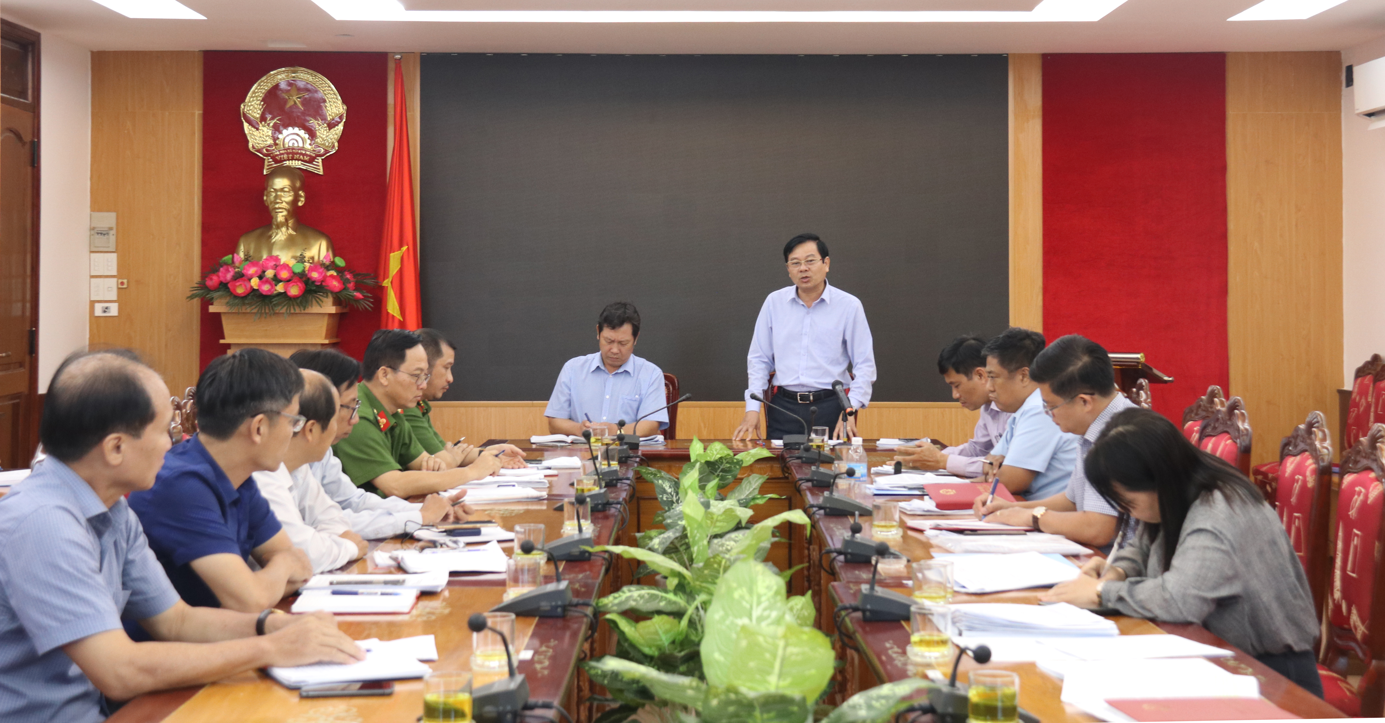 Đoàn giám sát của Thường trực HĐND tỉnh làm việc với các sở, ngành về công tác phòng cháy, chữa cháy