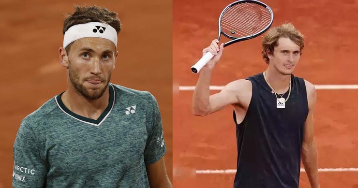 Ruud và Zverev tạo nên hai trận bán kết hấp dẫn nhất trong năm