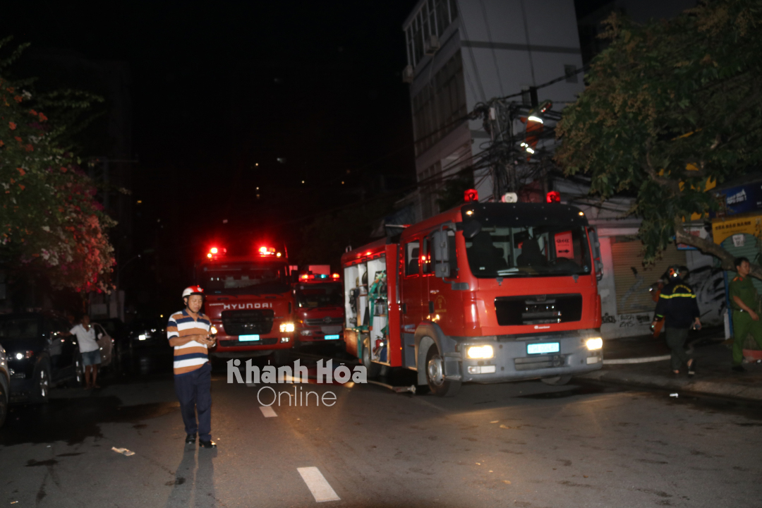 Vụ cháy nhà tại hẻm 11, đường Nguyễn Thiện Thuật, TP. Nha Trang: 6 người được cứu, 3 người thiệt mạng trong vụ cháy