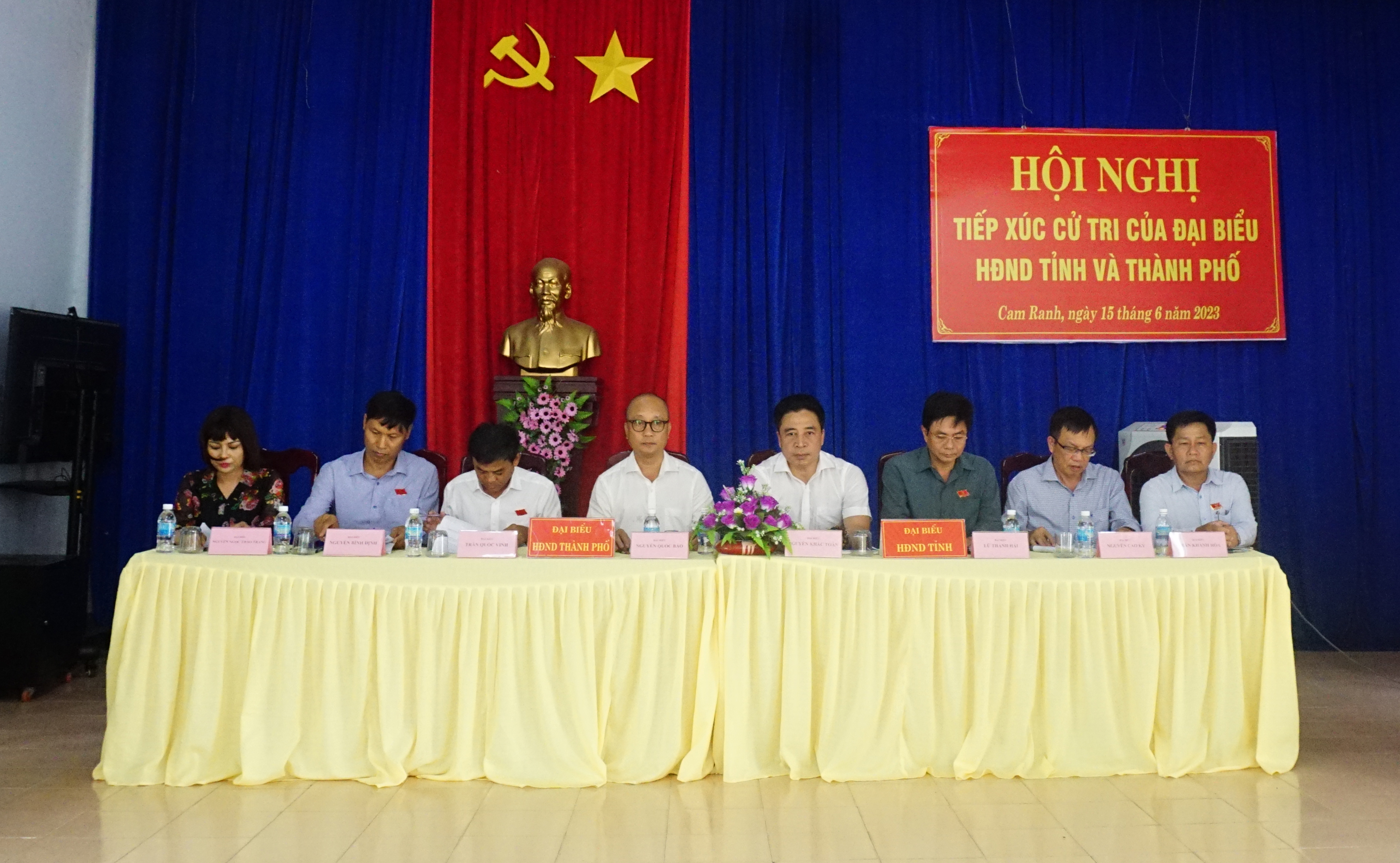 Đại biểu HĐND tỉnh Khánh Hòa và HĐND TP. Cam Ranh:: Tiếp xúc cử tri một số địa phương tại TP. Cam Ranh