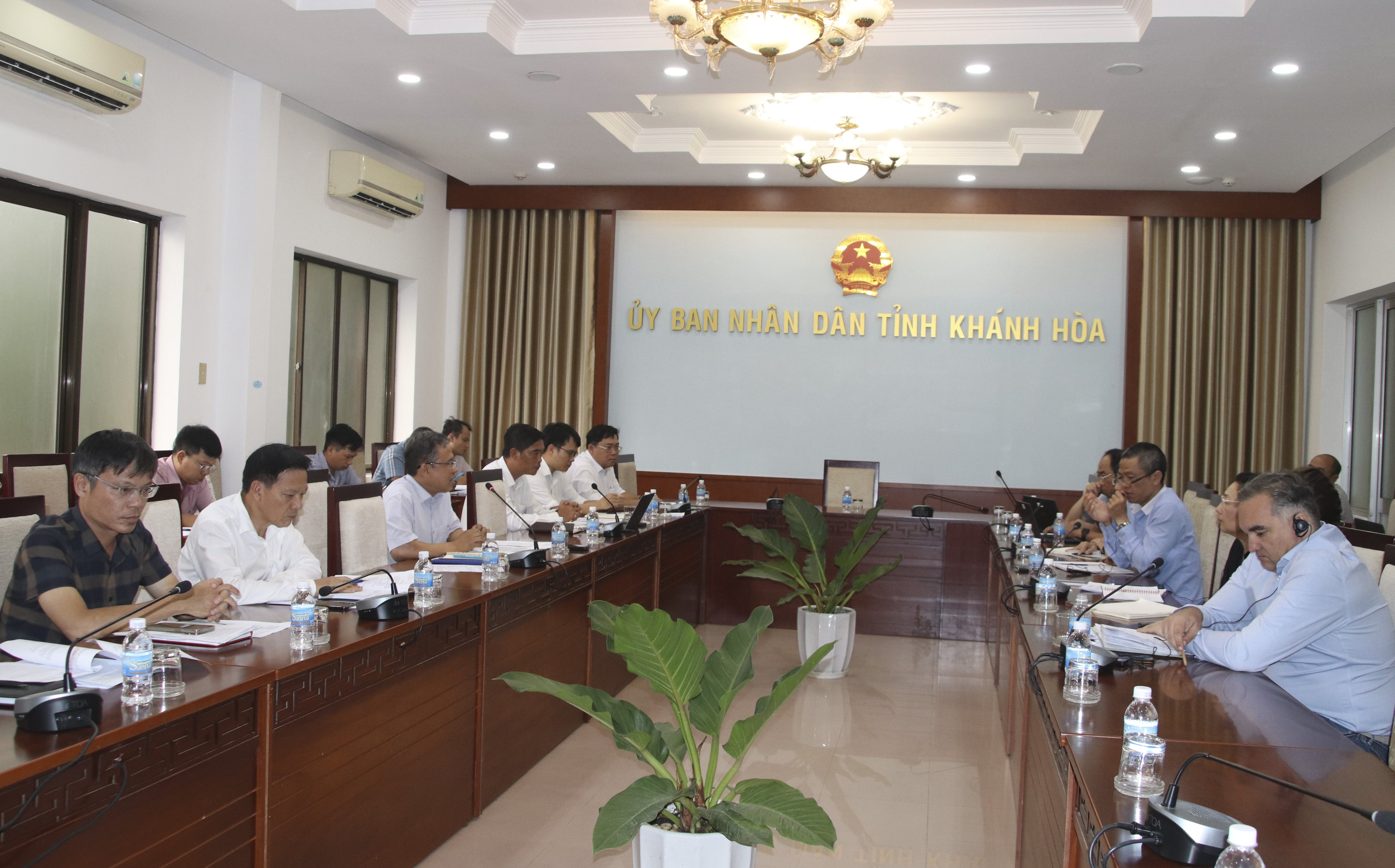 UBND tỉnh Khánh Hòa làm việc với Ngân hàng Thế giới 