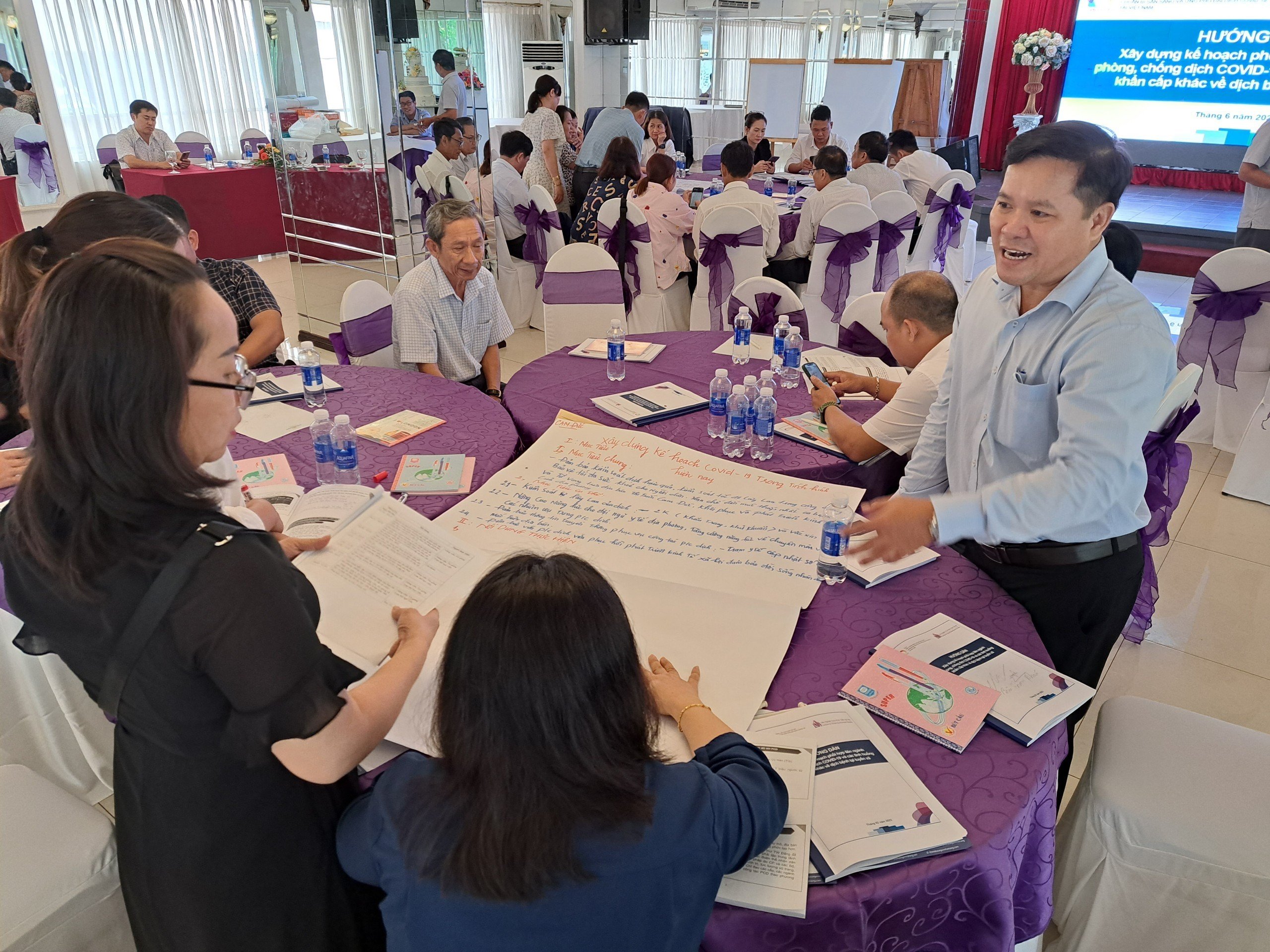 Tập huấn nâng cao năng lực trong phòng chống dịch bệnh