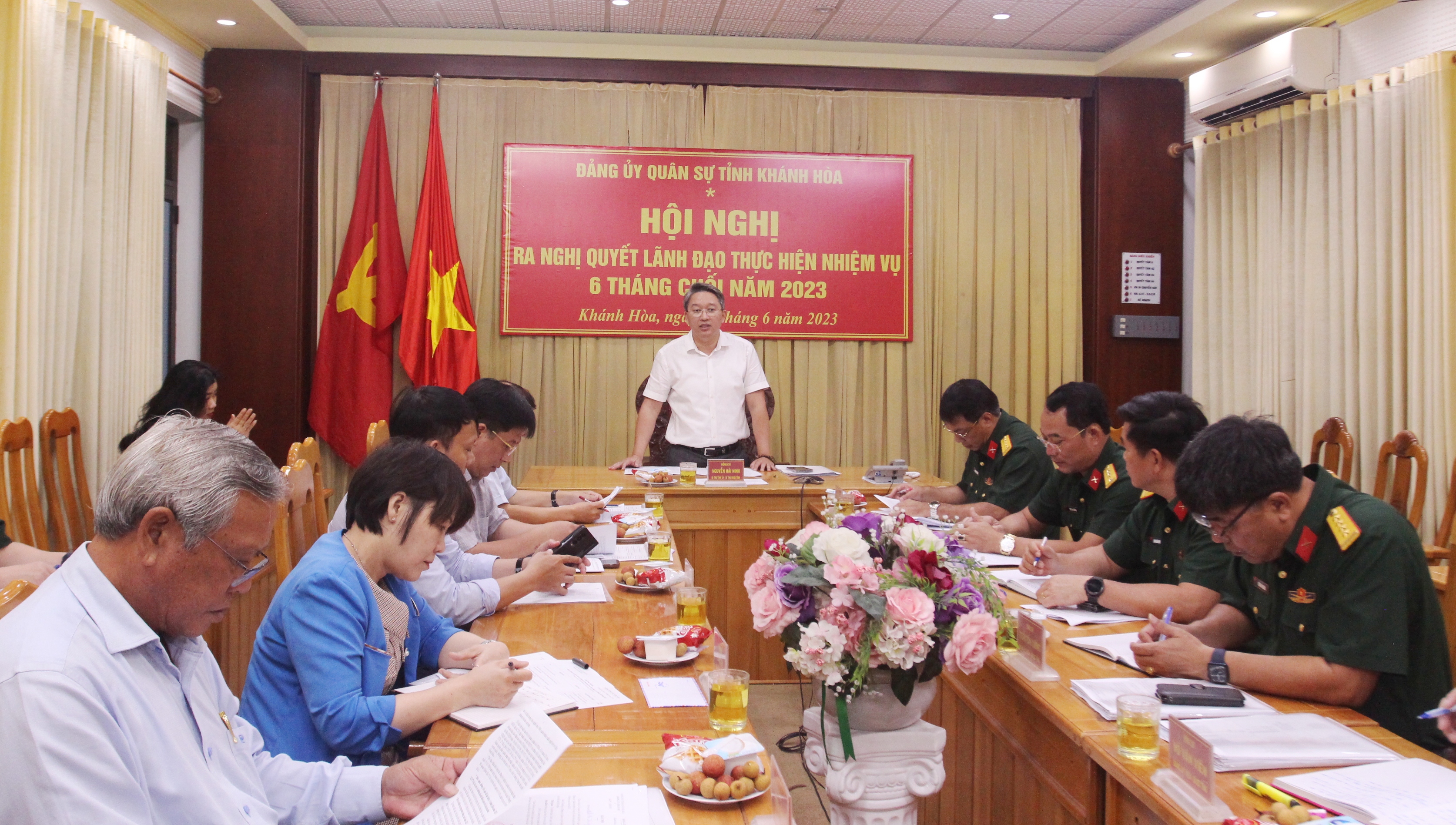 Đảng ủy Quân sự tỉnh Khánh Hòa ra nghị quyết lãnh đạo thực hiện nhiệm vụ 6 tháng cuối năm