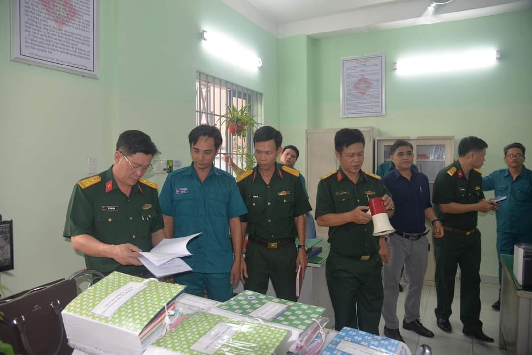 Ban Chỉ huy Quân sự TP. Nha Trang:: Quán triệt, triển khai Hội thi nhà (phòng) làm việc Ban Chỉ huy Quân sự cấp xã