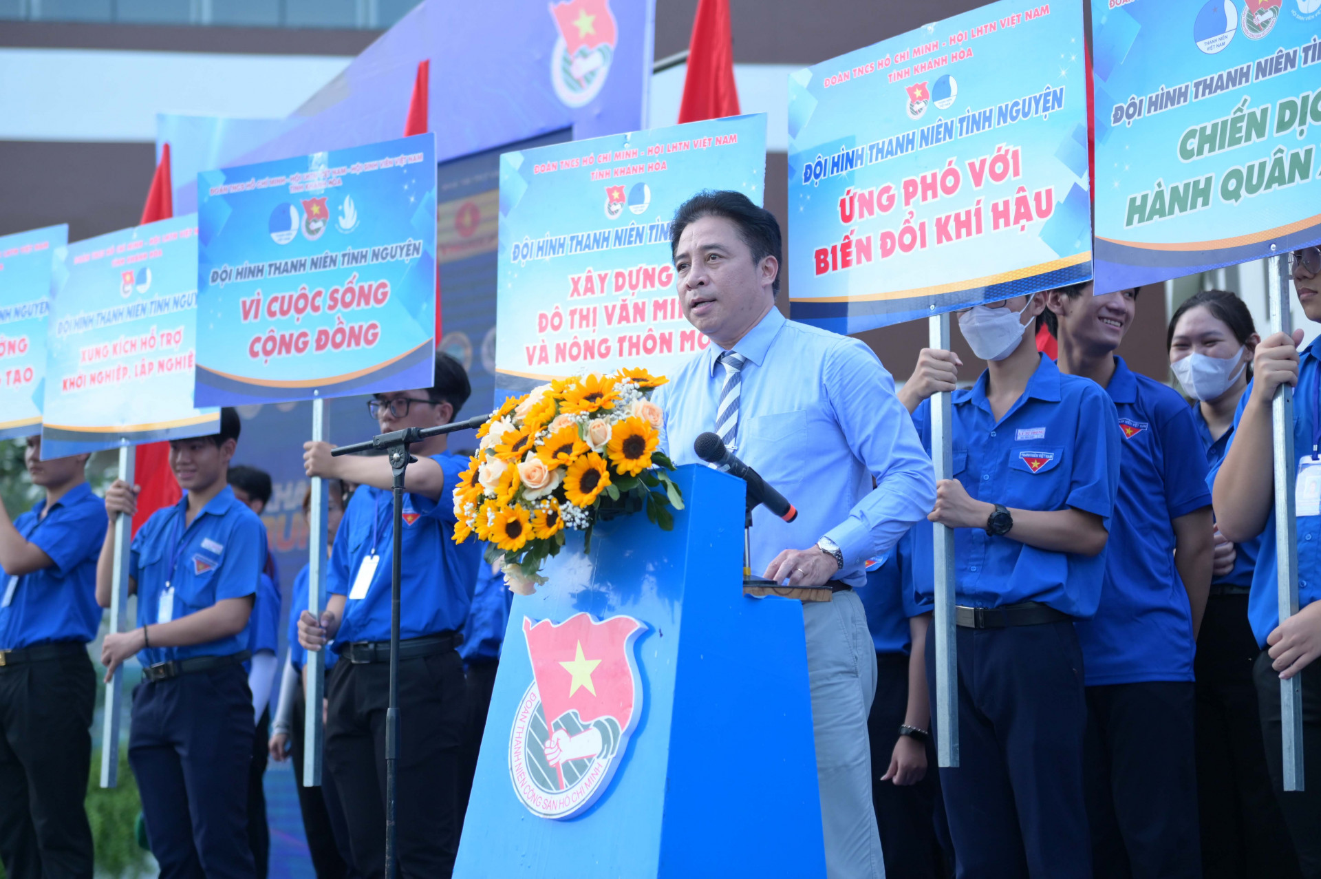 Đồng chí Nguyễn Khắc Toàn phát biểu chỉ đạo tại lễ phát động.