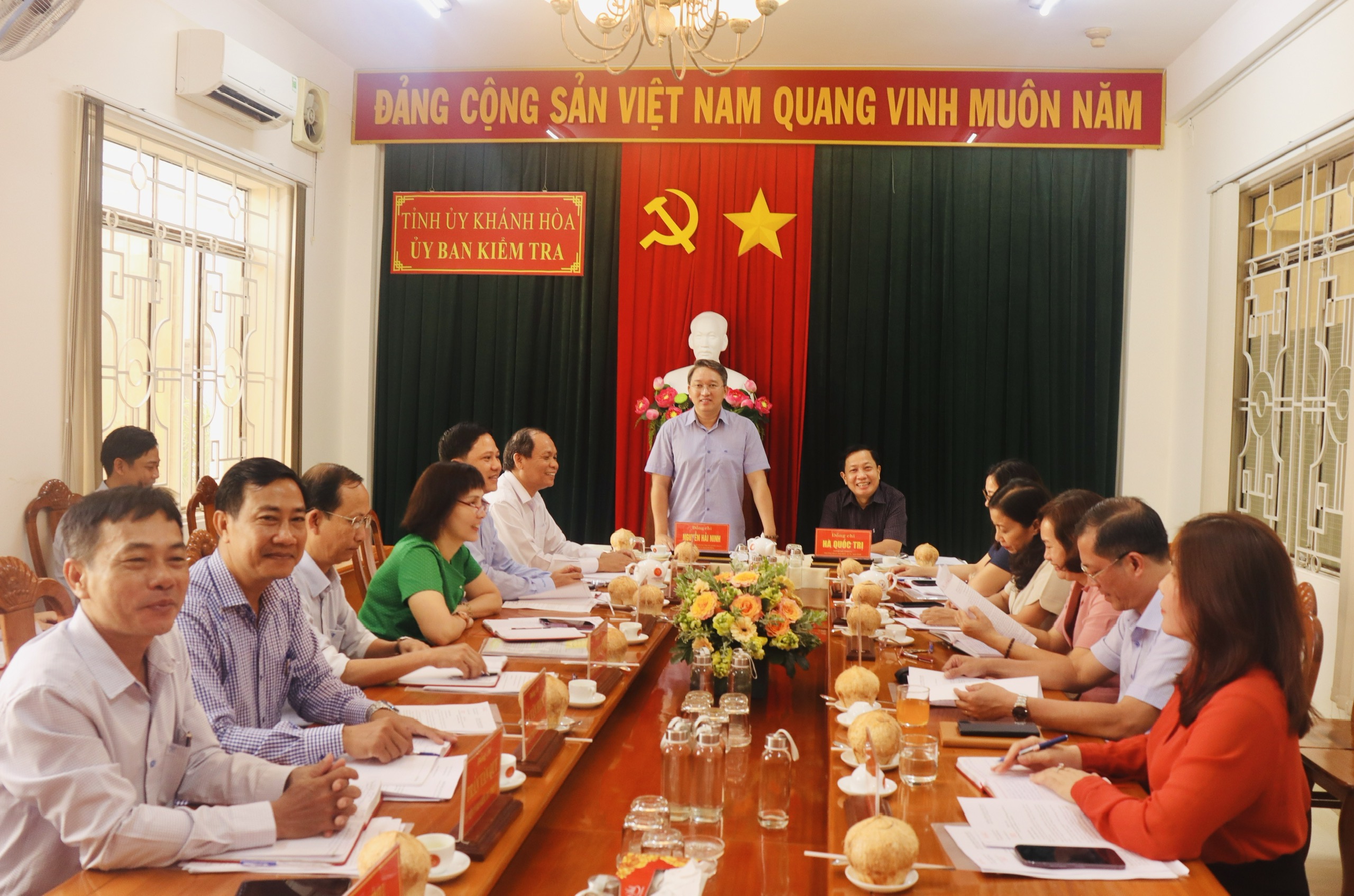 Thường trực Tỉnh ủy làm việc với Ủy ban kiểm tra Tỉnh ủy