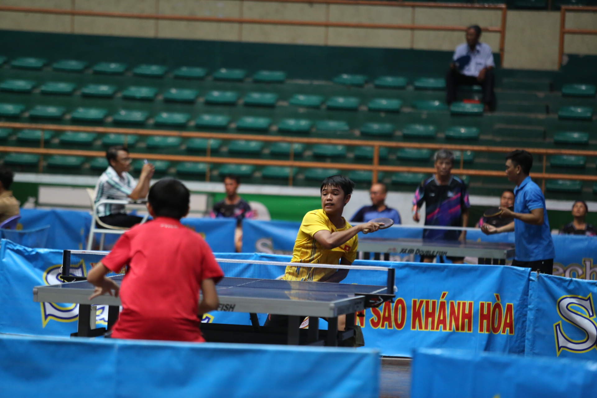172 vận động viên tranh tài Giải bóng bàn các nhóm tuổi tỉnh Khánh Hòa