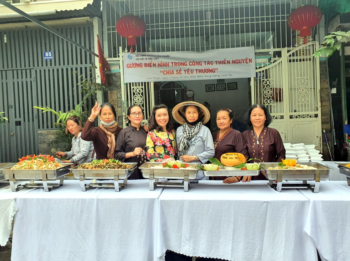 Nữ cán bộ hội hết lòng làm thiện nguyện