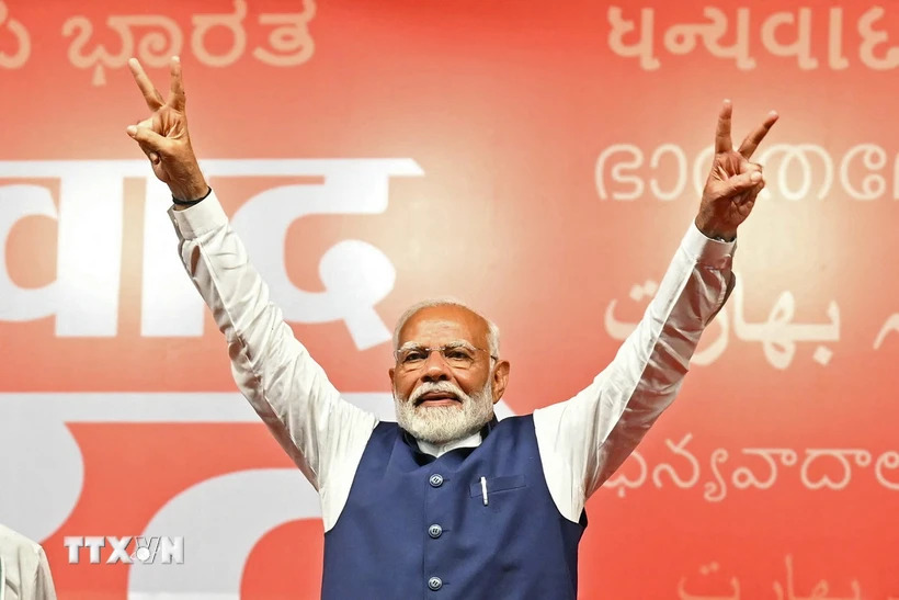 Thủ tướng Ấn Độ Narendra Modi. (Ảnh: AFP/TTXVN)
