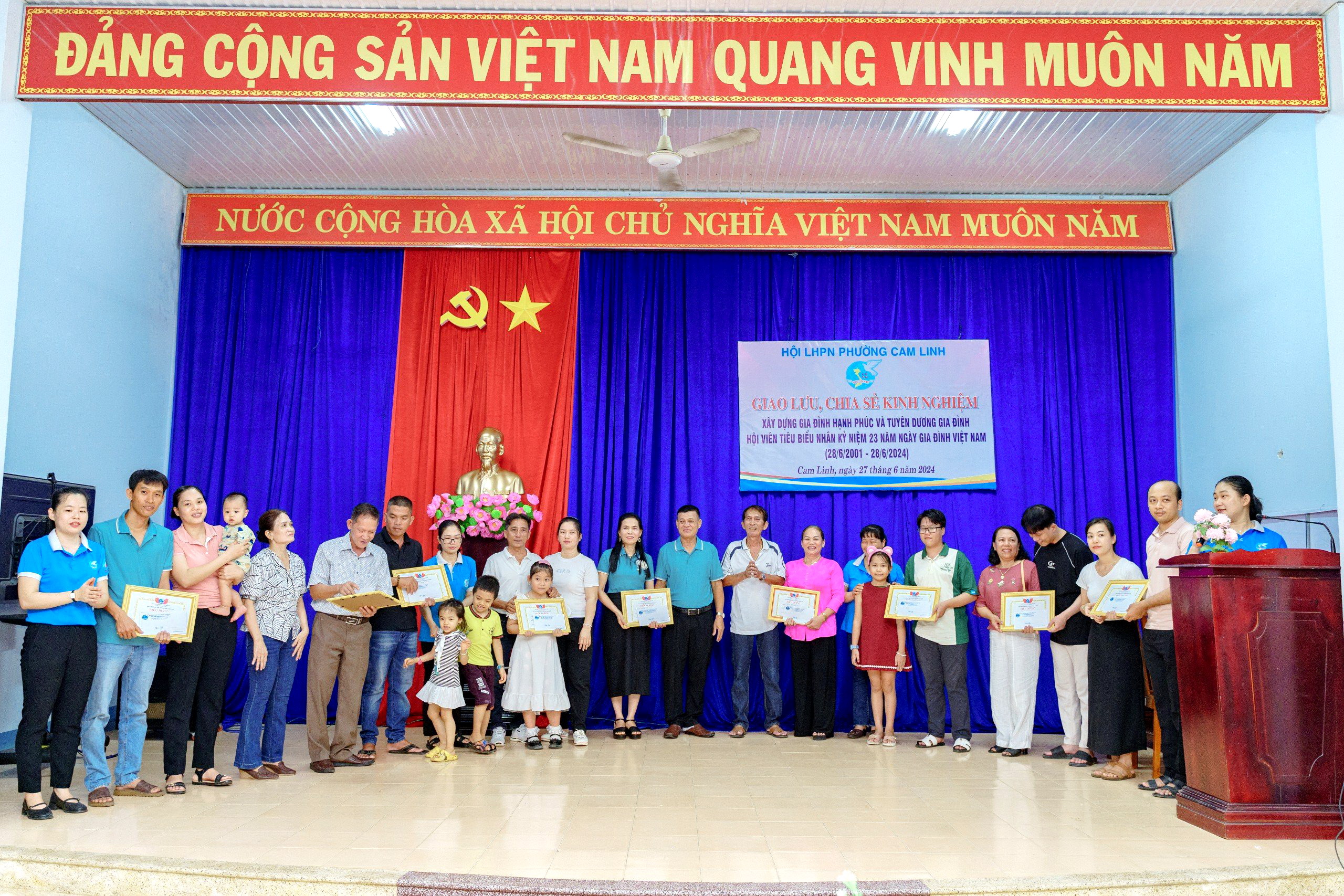 Hội Liên hiệp Phụ nữ phường Cam Linh: Tổ chức các hoạt động nhân Ngày Gia đình Việt Nam
