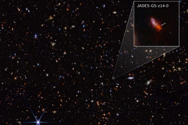 Kính thiên văn James Webb phát hiện thiên hà xa nhất từng được biết đến