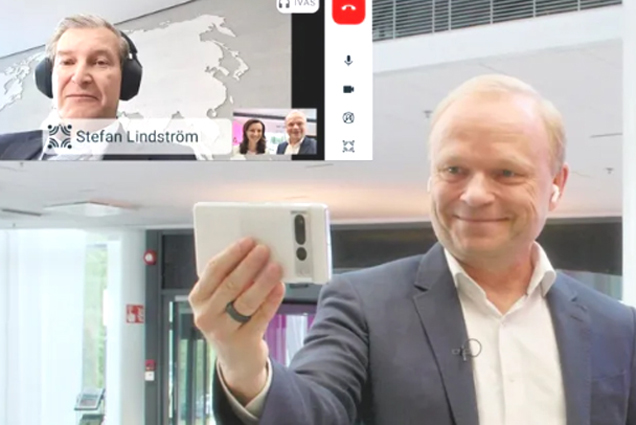 Cuộc gọi thoại 3D đầu tiên thế giới qua mạng 5G