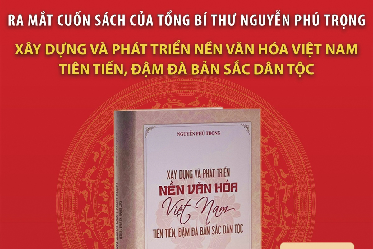 Ra mắt cuốn sách “Xây dựng và phát triển nền văn hóa Việt Nam tiên tiến, đậm đà bản sắc dân tộc” của Tổng Bí thư Nguyễn Phú Trọng