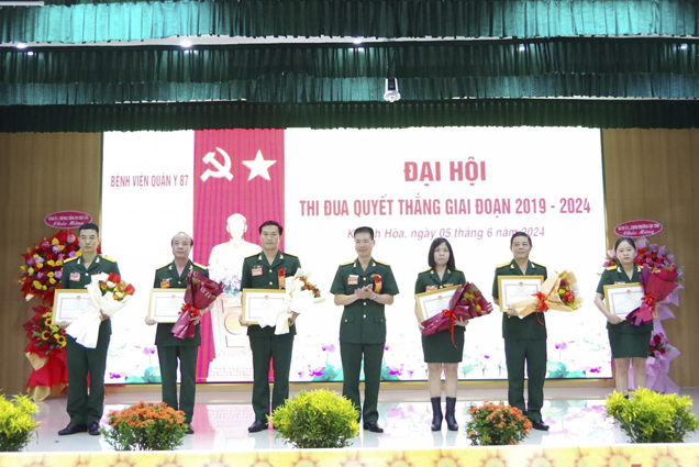 Bệnh viện Quân y 87: Tổ chức Đại hội Thi đua Quyết thắng giai đoạn 2019 - 2024
