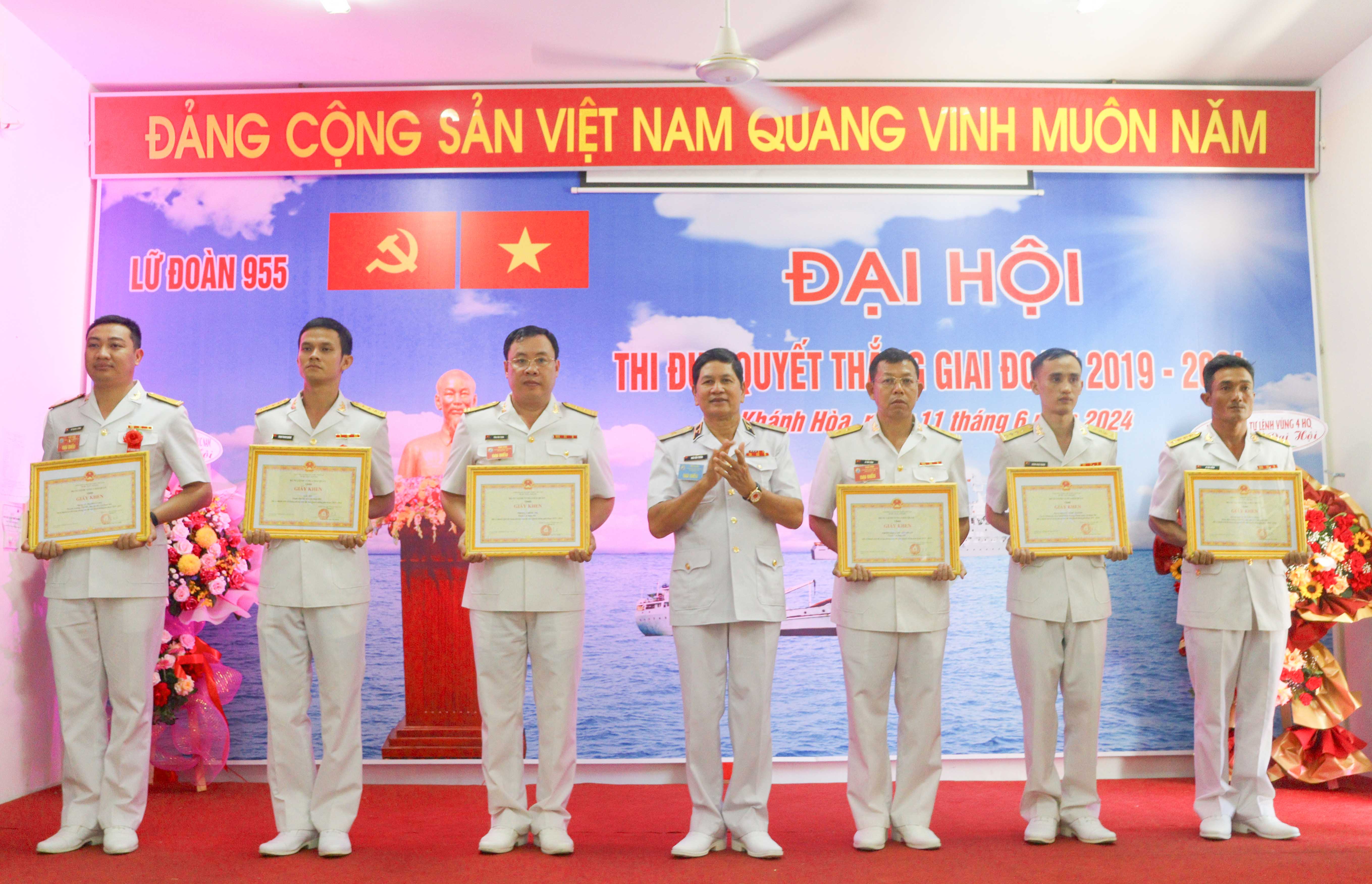 Đại hội Thi đua Quyết thắng Lữ đoàn 955 giai đoạn 2019 - 2024