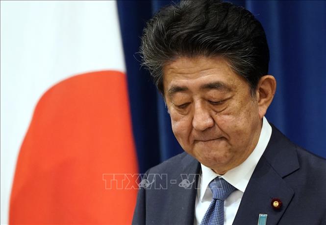 Cựu Thủ tướng Nhật Bản Shinzo Abe. Ảnh: THX/TTXVN

