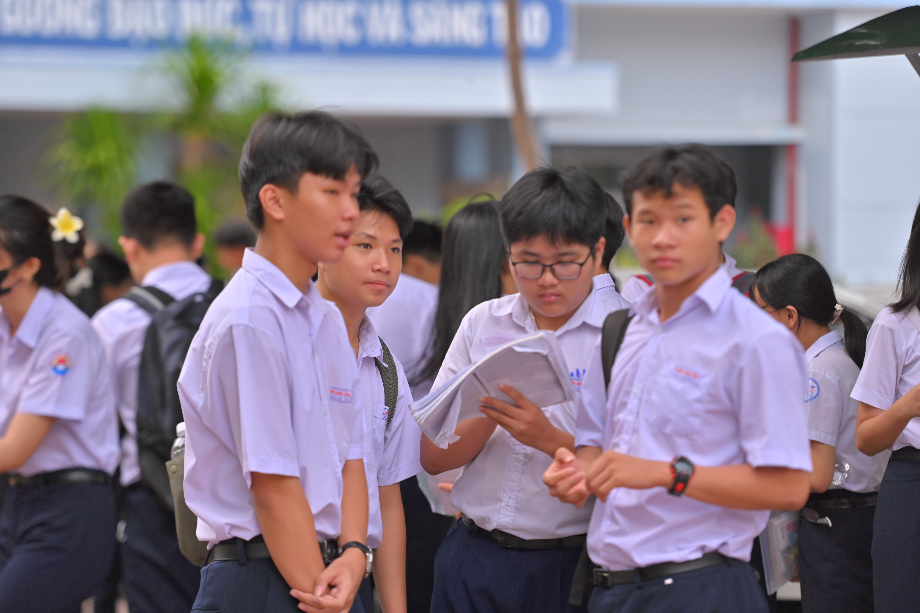 Kỳ thi vào lớp 10 năm học 2024-2025: Có 56 thí sinh vắng trong buổi thi đầu tiên