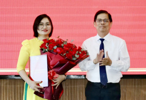 Bà Trần Thị Ngọc Giàu giữ chức vụ Phó Giám đốc Sở Tài chính