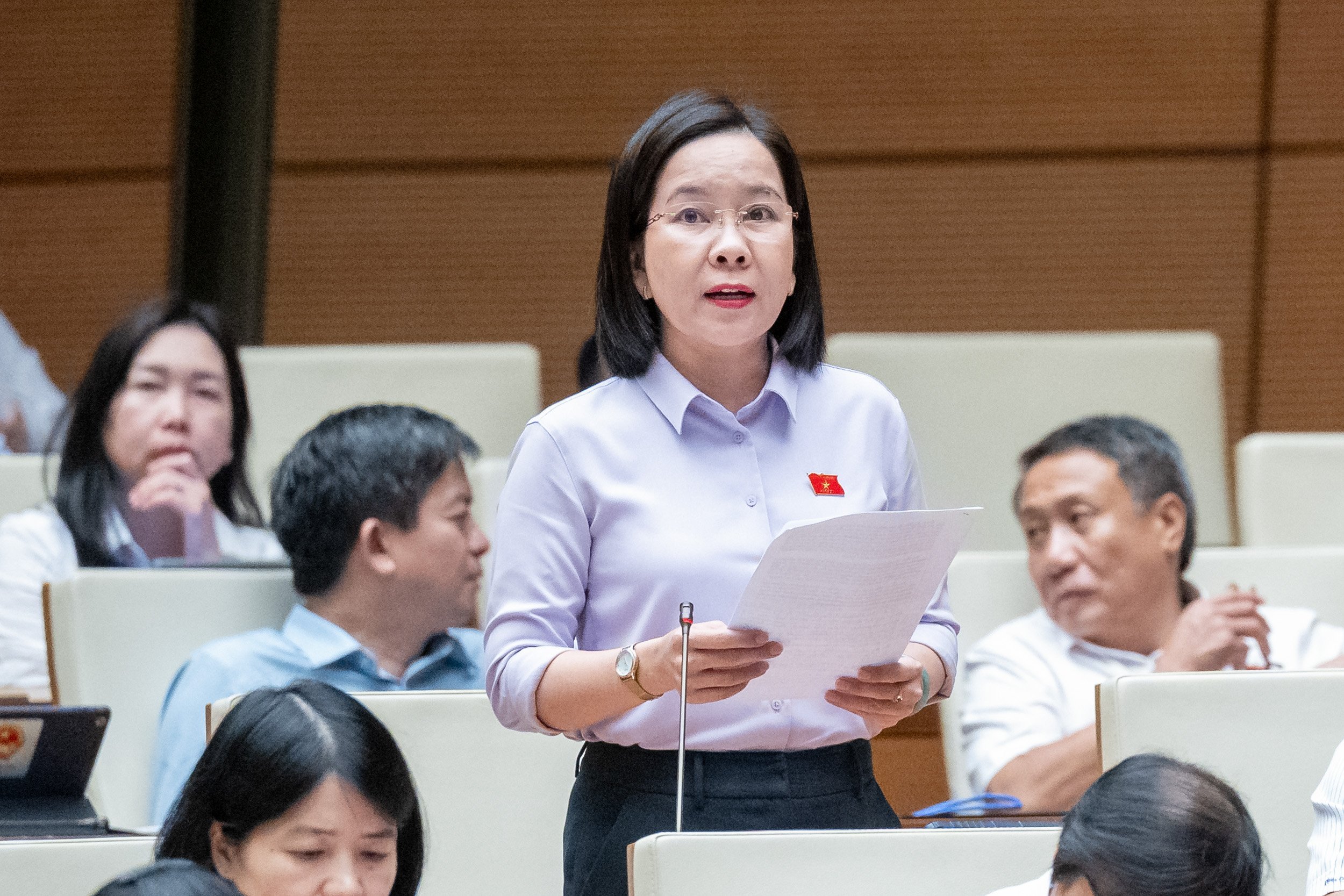 Quốc hội thảo luận về dự án Luật Công đoàn (sửa đổi)