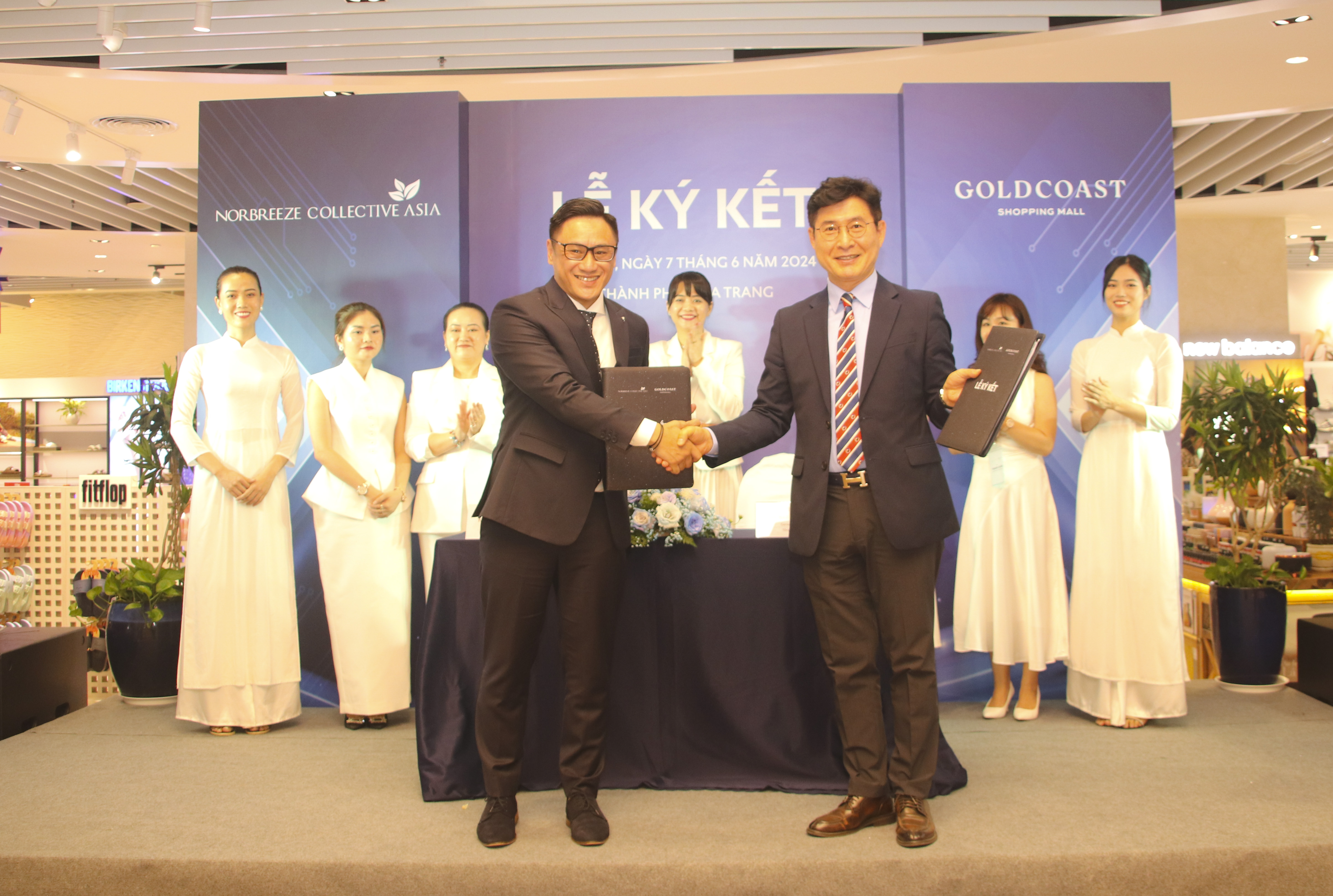 Trung tâm thương mại Gold Coast ký kết hợp tác với Norbreeze Collective Asia
