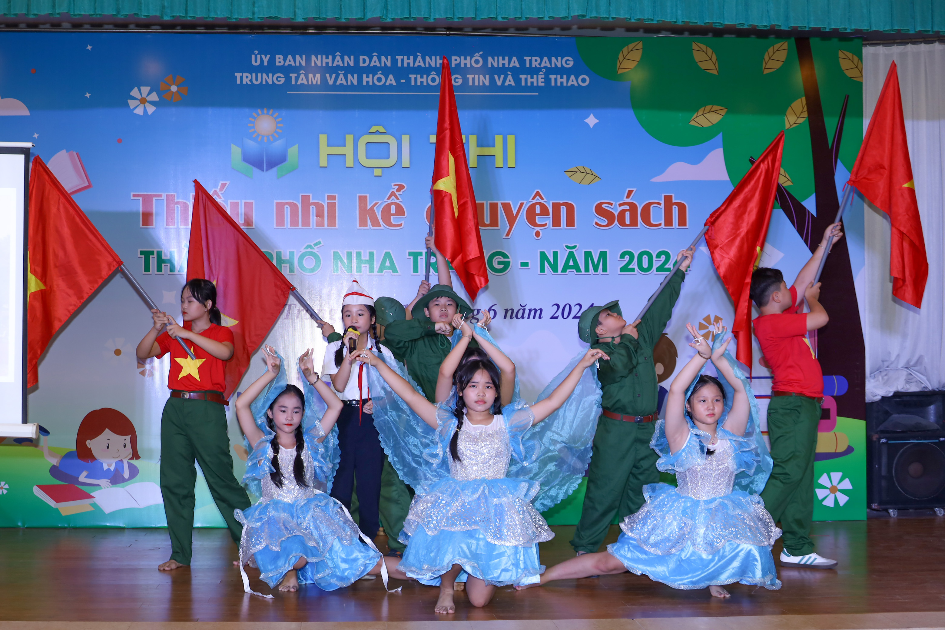 UBND TP. Nha Trang:: Tổ chức hội thi Thiếu nhi kể chuyện sách TP. Nha Trang lần thứ 21