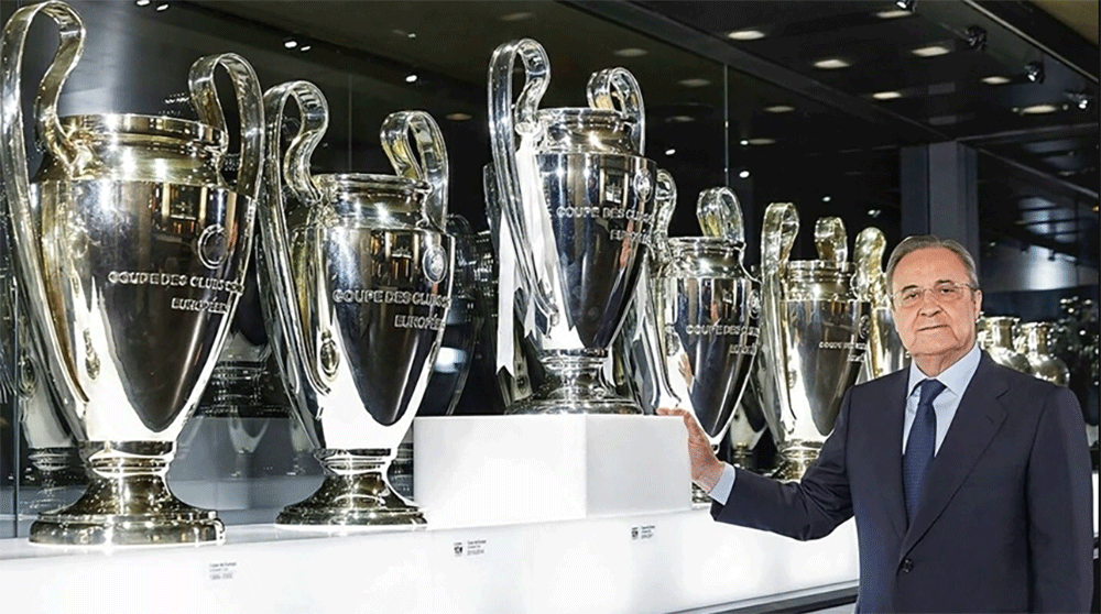 Chủ tịch Florentino Perez vẫn tiếp tục mang đến thành công cho Real Madrid.