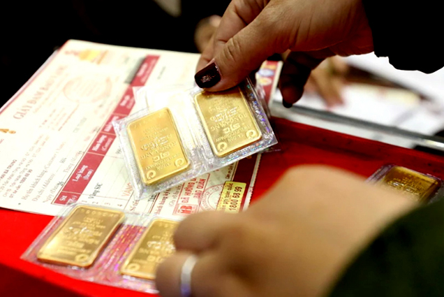 Giá vàng SJC giảm gần 10 triệu đồng/lượng trong vòng nửa tháng qua