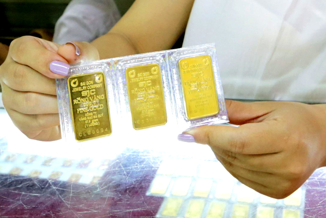 Giá vàng miếng SJC duy trì ổn định