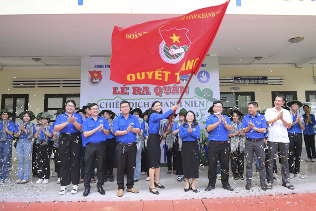 Đoàn Thanh niên khối các trường đại học, cao đẳng:: Ra quân chiến dịch Thanh niên tình nguyện Hè năm 2024