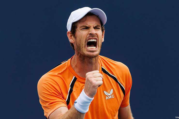 Tay vợt cựu số một thế giới Andy Murray có trận thắng 1000 trong sự nghiệp.