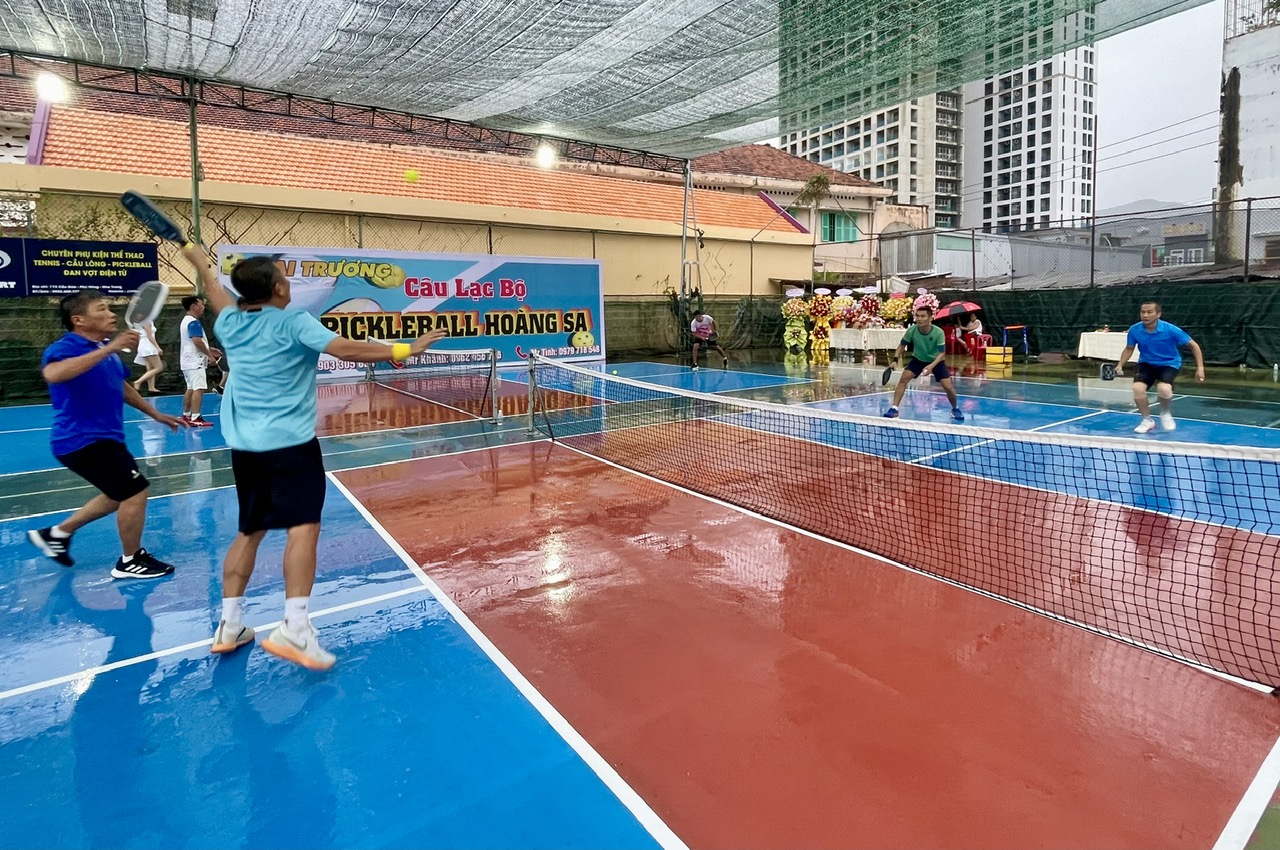 Câu lạc bộ Pickleball Hoàng Sa, phường Phước Long.