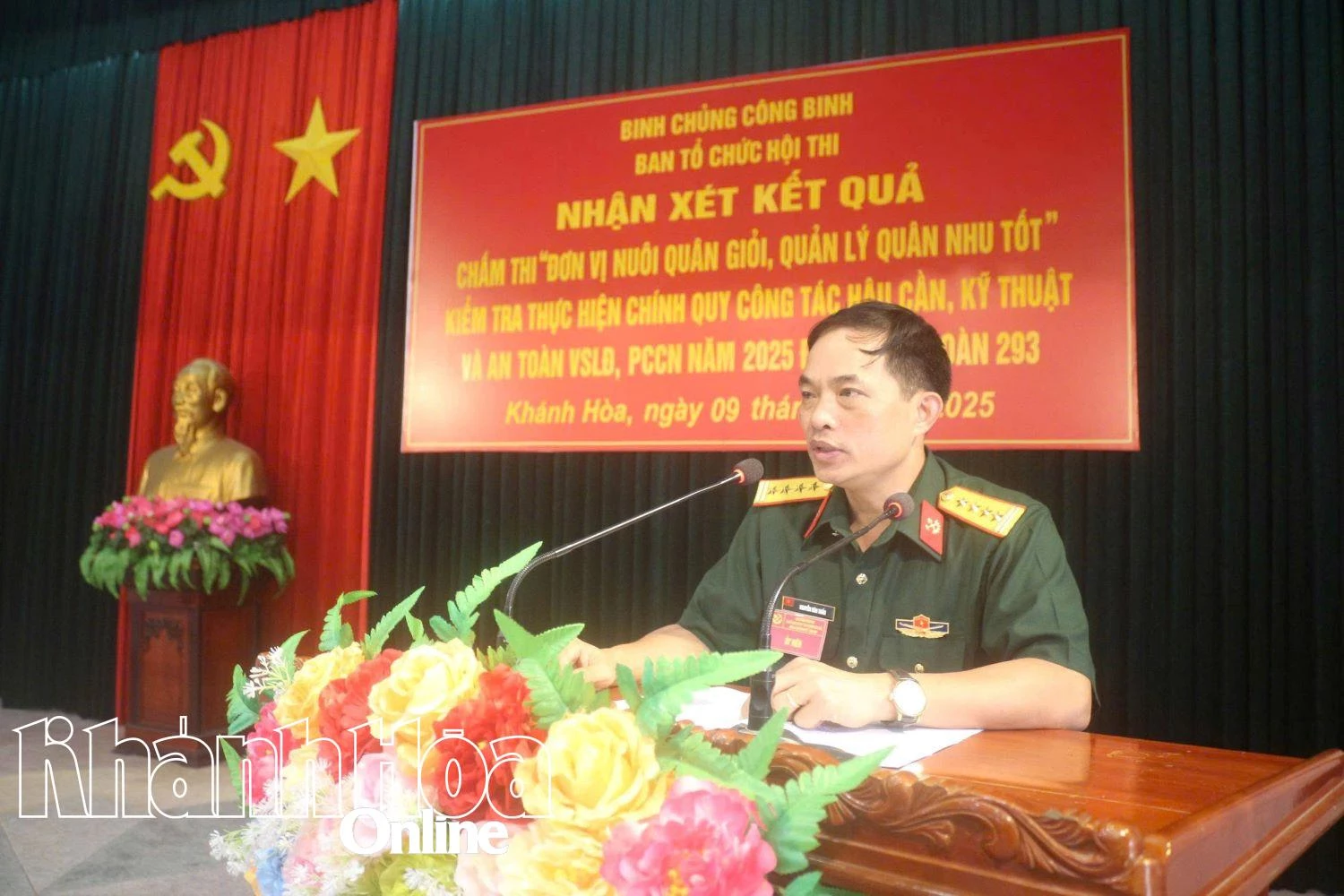 Hội thi “Đơn vị nuôi quân giỏi, quản lý quân nhu tốt” tại Lữ đoàn 293