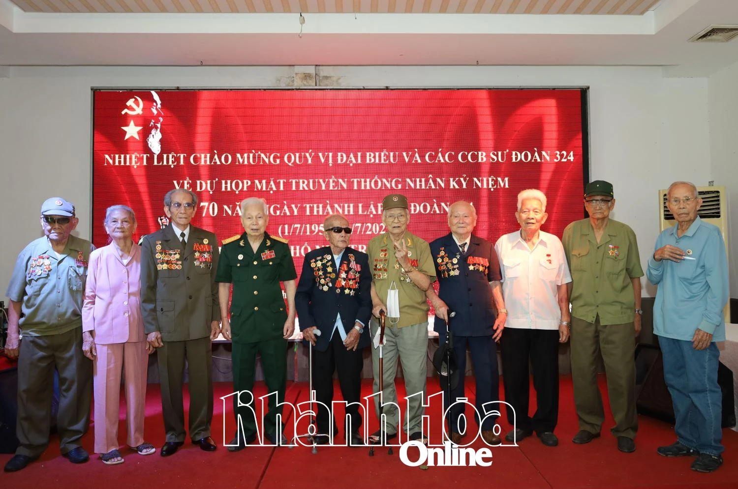 Gặp mặt kỷ niệm 70 năm Ngày thành lập Sư đoàn 324