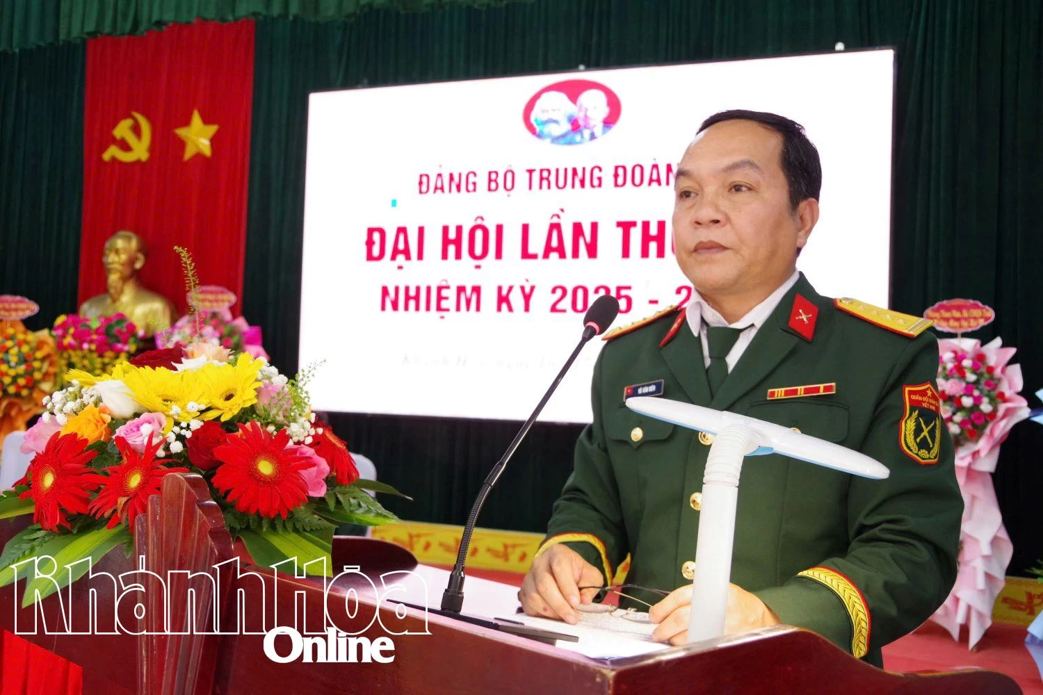 Đại hội Đảng bộ Trung đoàn Bộ binh 974 lần thứ XIV, nhiệm kỳ 2025 - 2030